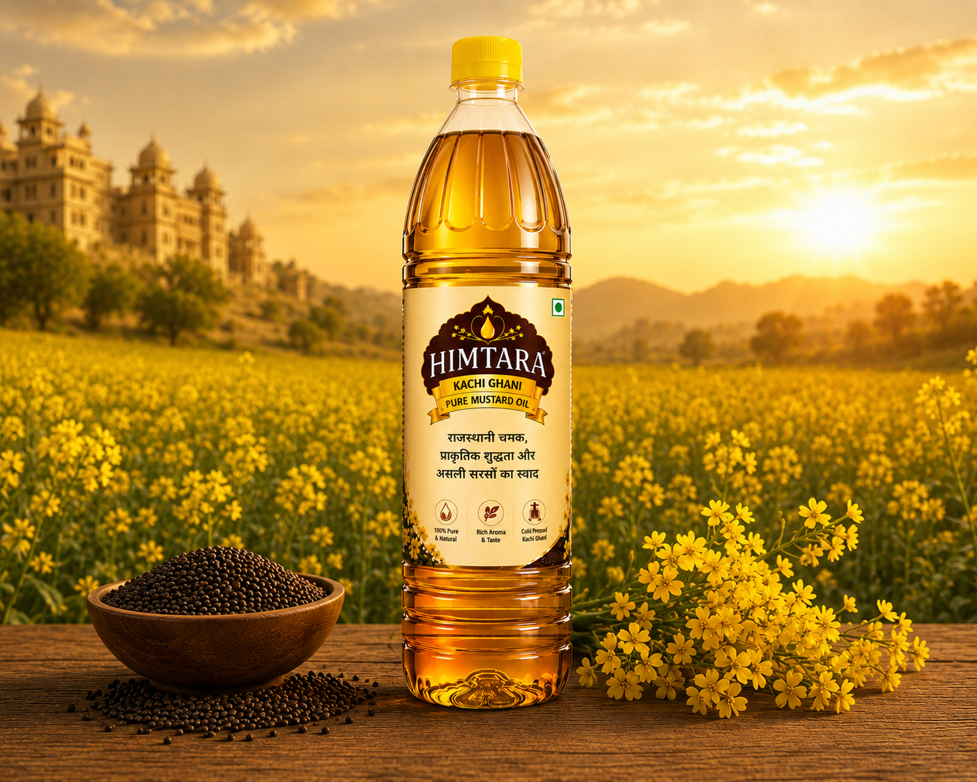 Filtered Mustard Oil